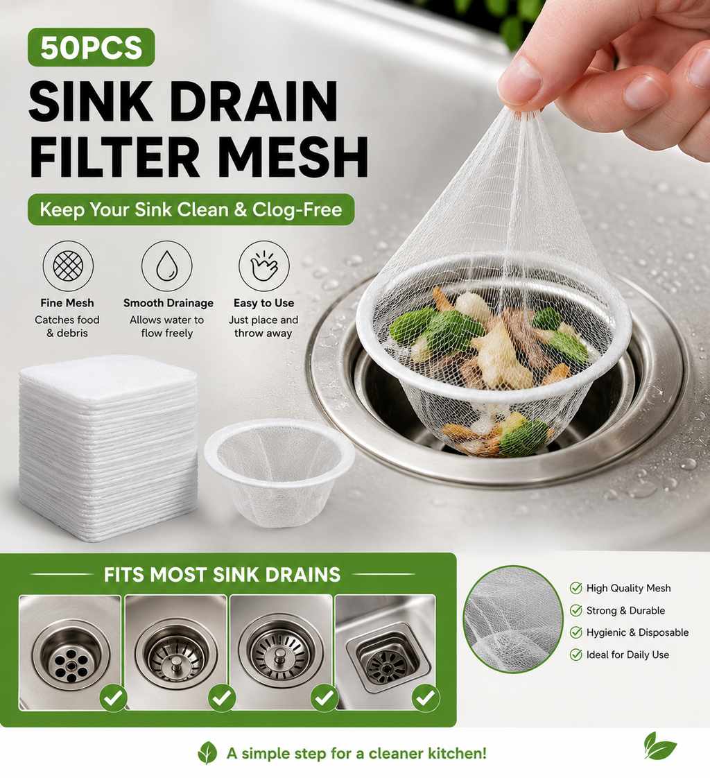SinkGuard Drain Filter Mesh