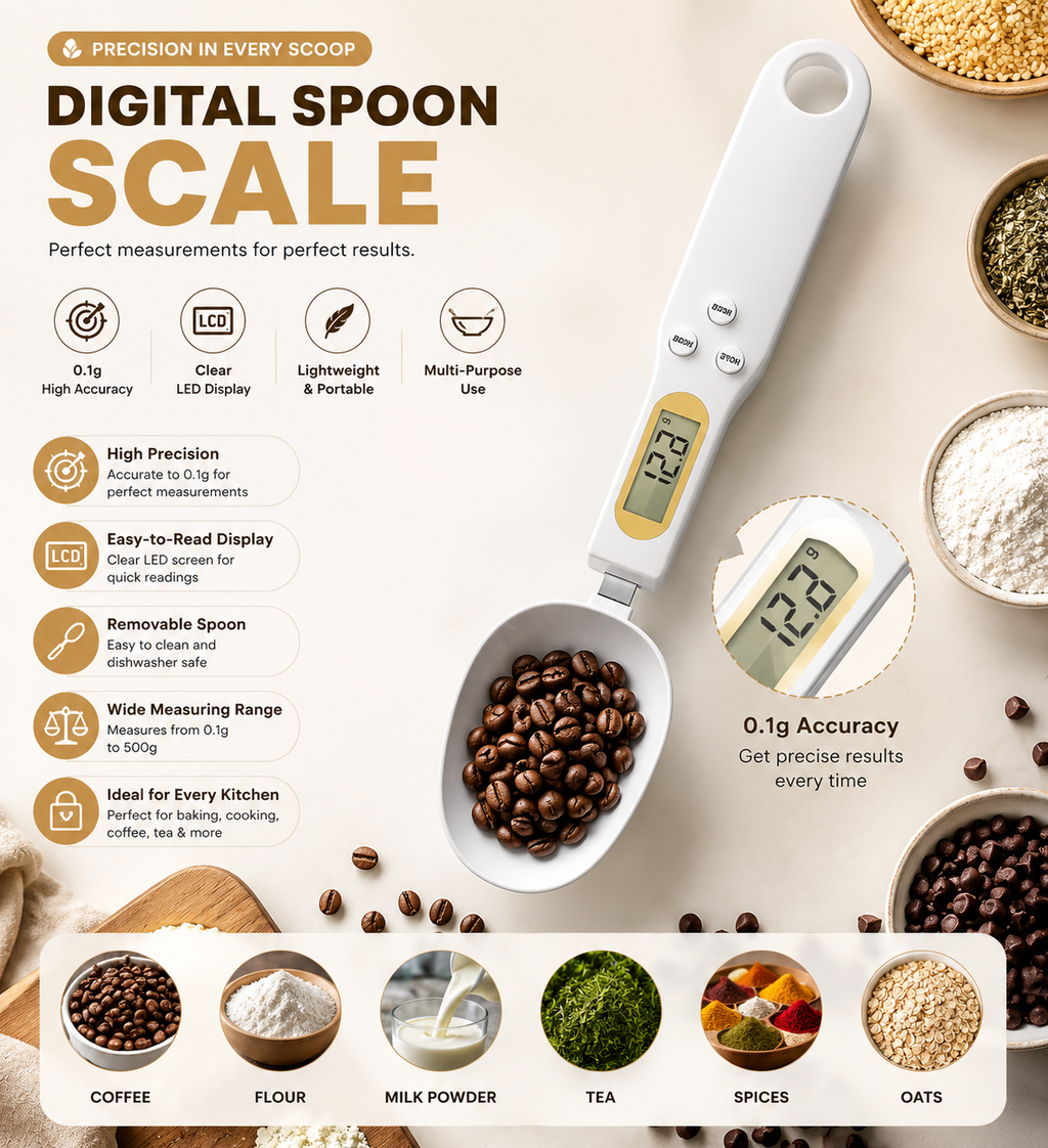 Precision Digital Spoon Scale