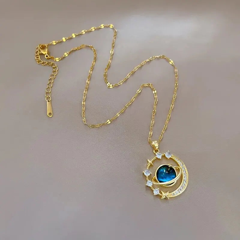 Celestial Moon Necklace