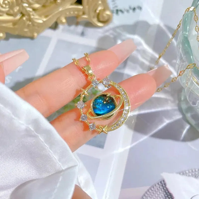 Celestial Moon Necklace