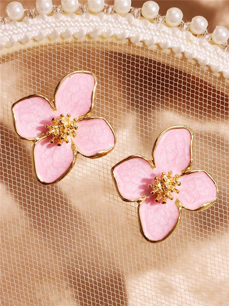 Romantic Flower Earrings