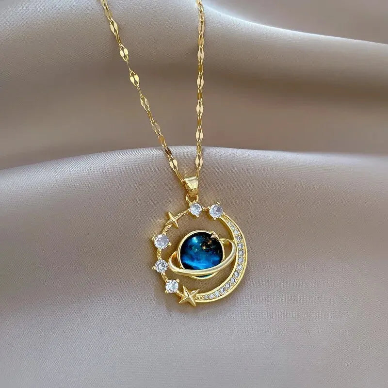 Celestial Moon Necklace